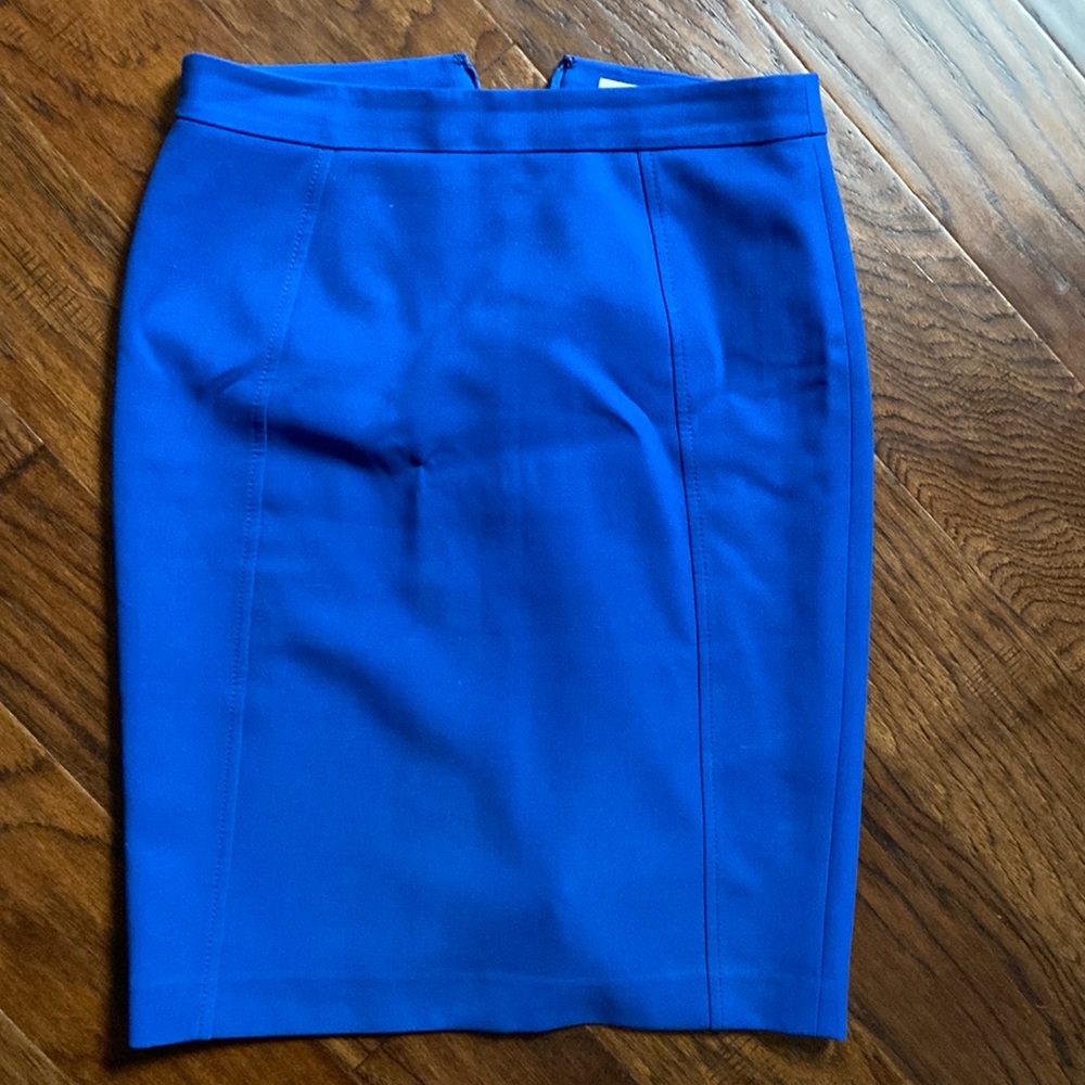 Royal blue pencil skirt - Halogen, size 2